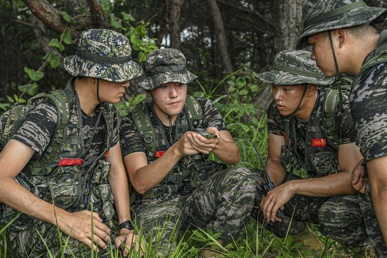 해병대 부사관후보생 406기 독도법 훈련 11.jpeg